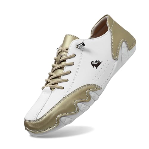 Paar Herren Frühling rutschfeste Wanderschuhe Mode leichte Schuhe für mittlere ältere Menschen Weiße Schuhe Herren Hoch Schuhe Herren Kurzschaft von Generic