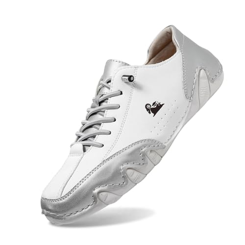 Paar Herren Frühling rutschfeste Wanderschuhe Mode leichte Schuhe für mittlere ältere Menschen Weiße Schuhe Herren Hoch Schuhe Herren Kurzschaft von Generic