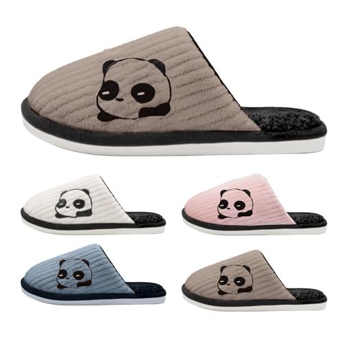 Panda Hausschuhe Damen Winter Wärme Pantoffeln Weiches Flauschiges Tierhausschuhe Memory Foam Slippers Kuschelig rutschfeste Weite Leicht Slipper Trendiger Drinnen Pantoffeln Panda Hausschuhe Damen Winter Wärme Pantoffeln Weiches Flauschiges Tierhausschuhe Memory Foam Slippers Kuschelig rutschfeste Weite Leicht Slipper Trendiger Drinnen Pantoffeln von Generic