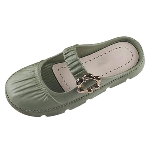 Pantoletten Damen, Hausschuhe Bequeme Vorne Geschlossen Mules Hinten Offen Flach Leichte Schlappen Weiche Sohle Slipper Classic Geschlossene Latschen Clogs & Pantoletten Für Damen Pantoletten Damen, Hausschuhe Bequeme Vorne Geschlossen Mules Hinten Offen Flach Leichte Schlappen Weiche Sohle Slipper Classic Geschlossene Latschen Clogs & Pantoletten Für Damen von Generic