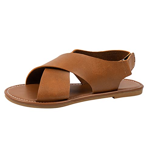 Pantoletten Damen Sommer Sandalen Damen Sommer Elegant Hausschuhe Damen Pantoletten Sommer Sommerschuhe Hausschuhe Pantoletten Flache Sandalen Damen Sommer Damen Slipper Sommer von Generic