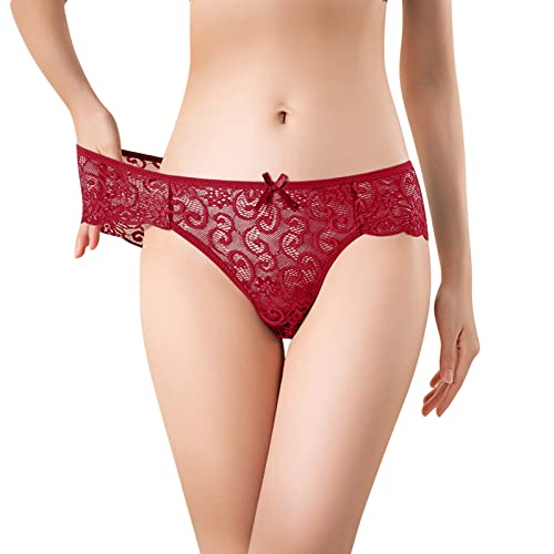 Pantys Frauen Unterhosen High Waist Taillenslip Stretch Baumwolle Hipster Niedrige Taille Panties Wochenbett Unterwäsche Sexy Bequeme Schlüpfer von Generic