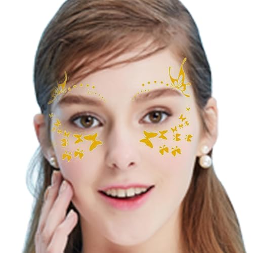 Party-Gesichter-Aufkleber, Halloween-Gesichter | temporäre wasserdichte Gesichtsaufkleber | Mehrzweck-Gesichtsaufkleber für Halloween, Rollenspiele von Generic