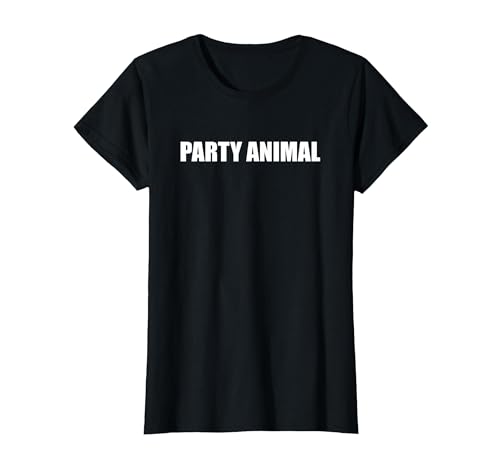 Partytier T-Shirt, Damen, Schwarz, XS Partytier T-Shirt, Damen, Schwarz, XS von Generic