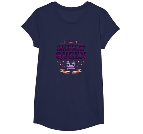 Passagierprinzessin: Königlicher Roadtrip auf dem Rücksitz T-Shirt, Girls, Marineblau, XS Passagierprinzessin: Königlicher Roadtrip auf dem Rücksitz T-Shirt, Girls, Marineblau, XS von Generic