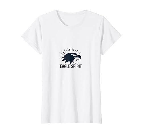 Patriotic Eagle Spirit American Pride Herren Grafik T-Shirt, Damen, Weiß, XS Patriotic Eagle Spirit American Pride Herren Grafik T-Shirt, Damen, Weiß, XS von Generic
