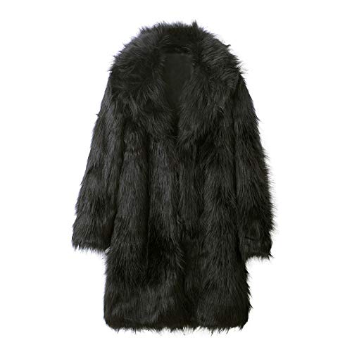 Pelzmantel Herren Kunstpelz Mantel Cardigan Felljacke Herren Lang Trenchcoat Fellmantel Faux Pelz Jacke Männer Mantel Winter Faux Fur Wind Coat mit Taschen Pelzmantel Herren Kunstpelz Mantel Cardigan Felljacke Herren Lang Trenchcoat Fellmantel Faux Pelz Jacke Männer Mantel Winter Faux Fur Wind Coat mit Taschen von Generic