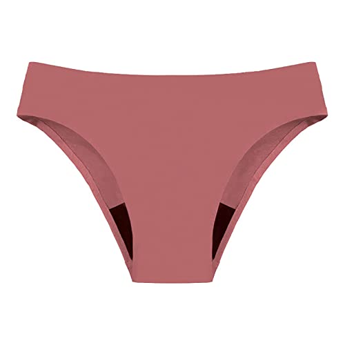 Periode Bikinihose Damen Menstruation Auslaufsichere Badeshorts Periode Bikini Bottoms Periode Höschen Mittlere Taille für Teenager Mädchen von Generic