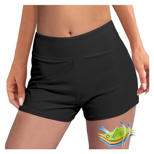 Perioden Bikini Hose Damen Badeshorts Perioden Bademode zum Schwimmen Periodenunterschwäsche Mädchen Periode Bikinihose Menstruations Auslaufsichere Boardshorts Schnell Trocknend Schwimmshorts von Generic