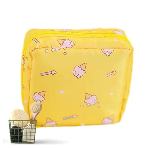 Perioden-Tasche – wasserdichte Perioden-Tasche, kompakte Vintage-Organizer-Tasche, wasserdichte Damenartikeltasche, Menstruationspad-Tasche, Tampon-Organizer von Generic