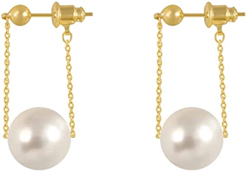 Perlenohrringe mit Kunstperlen, Ohrringe mit Quasten, Ohrringe aus Perlen, Ohrhänger für Frauen von Generic