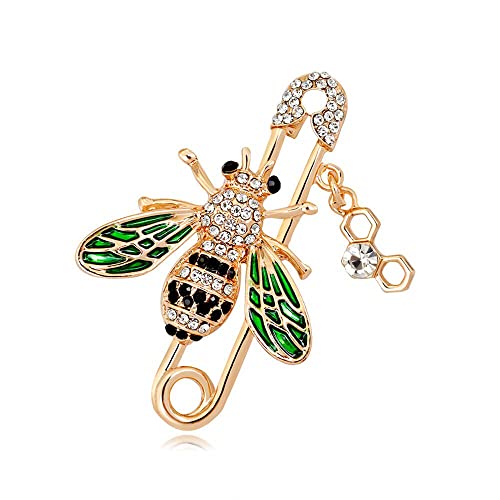 Personalisierte Kleine Biene Brosche Schal Schnalle Pin Bekleidungszubehör Schmuck Geschenk Boutonniere Langlebig Im EinsatzLanglebige Verarbeitung von Generic