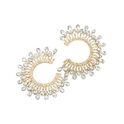 Personalisierte geometrische Legierung Ohrringe Damen Ohrringe kreative Ohrstecker (A) von Generic