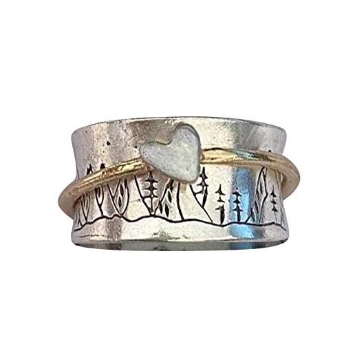 Personalisierter Ring Inspiration Ring Berg Schmuck Berg Ring Sprossen, C, Einheitsgröße von Generic