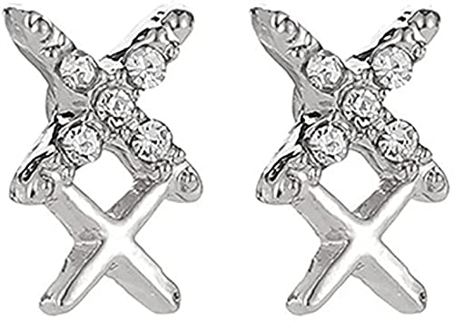 Personality Double X Letter Ohrringe, Zubehör für Frauen Mädchen von Generic