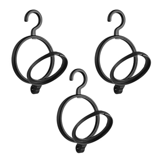 Perückenhaken – Tragbarer Organizer für Perücken, 3-teiliger Perückenständer zum Aufbewahren und Ausstellen von mehr Perücken | Faltbarer Haartrocknerhalter für alle Perücken und Po von Generic