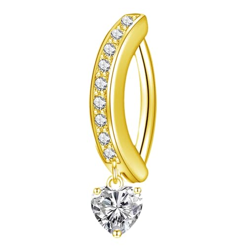 Piercing-Bauchnabelringe | Schmuck Ringe für Frauen für Bauchnabel-Piercing für Mädchen für Party, Reisen, Hochzeit, Alltag, B, Kupfer, Siehe Beschreibung Piercing-Bauchnabelringe | Schmuck Ringe für Frauen für Bauchnabel-Piercing für Mädchen für Party, Reisen, Hochzeit, Alltag, B, Kupfer, Siehe Beschreibung von Generic