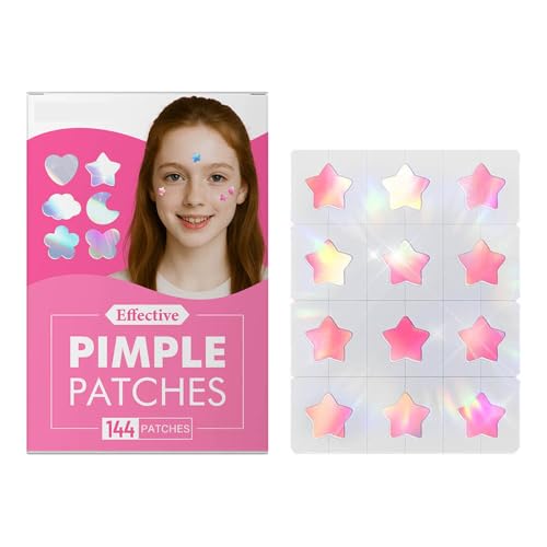 Pimple Patch Gesichtspflaster Hydrokolloid Pflaster Pickel Patch Unsichtbare NatüRliche,Nacht 2-In-1 Anti Pickel Wasserdicht Atmungsaktiv Absorptions Acne von Generic