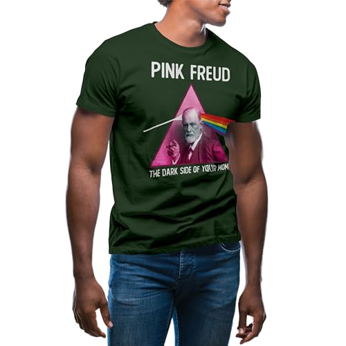 Pink Freud The Dark Side of Your mom Lover Herren Militärgrün T-Shirt Size XXL Pink Freud The Dark Side of Your mom Lover Herren Militärgrün T-Shirt Size XXL von Generic