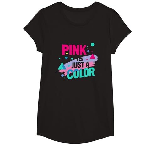 Pink is Just A Color — EIN kraftvolles Statement für Jungen T-Shirt, Girls, Schwarz, XS Pink is Just A Color — EIN kraftvolles Statement für Jungen T-Shirt, Girls, Schwarz, XS von Generic