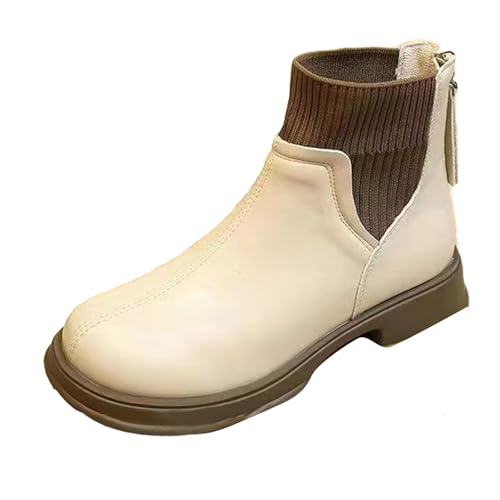 Plateau Boots Damen Gothic Punk - Chelseaboots Damen Lackleder Springerstiefel Mit Hint Reißverschluss Rundzehe Bikeboots Kurzschaft Motorradstiefel Pu Leder Combatboots Für Outdoor Plateau Boots Damen Gothic Punk - Chelseaboots Damen Lackleder Springerstiefel Mit Hint Reißverschluss Rundzehe Bikeboots Kurzschaft Motorradstiefel Pu Leder Combatboots Für Outdoor von Generic