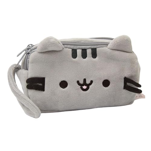 Plüsch Federmäppchen, Niedliche Katzen Make Up Tasche, von Generic