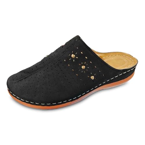 Plüsch Frauen Schlappen Haushaltsschuhe Memory Foam Unisex Hausschuhe Slippers Winter Warm Badeschuhe Funny Print Schlafzimmer Flauschig Filzpantoffeln von Generic