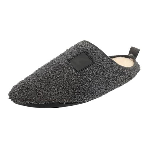 Plüsch Frauen Schlappen Winter Warm Antirutsch Hausschuhe Niedliche Mit Tier-/Printmuster Mann Und Frau Warme Pantoffeln Innenbereich Cozy Slippers Indoor Hauspantoffeln von Generic