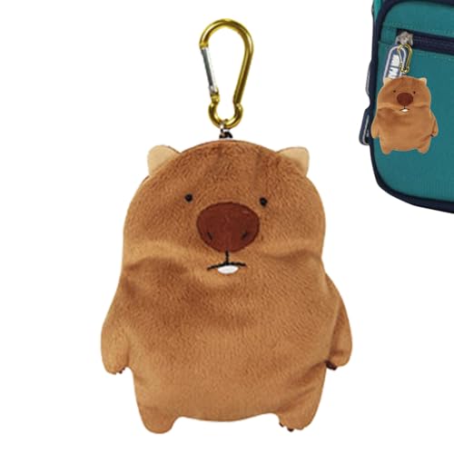 Plüsch Münztasche - süße Brieftasche, dekorative Schmuckstücktasche | Charm Holder mit Füllung Schlüsselanhänger Anhang Geeignete festliche Feste Verwendung, kompakte nützliche Kartenaufbewahrung, A von Generic