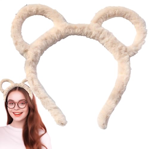 Plüsch-Stirnband, Make-up-Stirnband zum Waschen des Gesichts - Süßes Make-up-Stirnband - Plüsch-Haarreifen, dekorative Accessoires, Make-up-Hautpflege-Stirnband für Kinder und Erwachsene Plüsch-Stirnband, Make-up-Stirnband zum Waschen des Gesichts - Süßes Make-up-Stirnband - Plüsch-Haarreifen, dekorative Accessoires, Make-up-Hautpflege-Stirnband für Kinder und Erwachsene von Generic