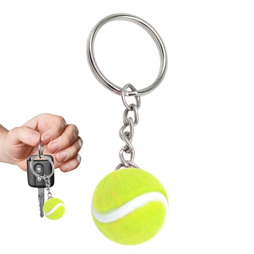 Plüsch Tennis Ball Schlüsselanhänger | niedlich Sport Schlüsselanhänger Anhänger Dekoration | Tennisball Anhänger Schlüsselanhänger Tennisball Schlüsselanhänger Sport Schlüsselanhänger für Sport Plüsch Tennis Ball Schlüsselanhänger | niedlich Sport Schlüsselanhänger Anhänger Dekoration | Tennisball Anhänger Schlüsselanhänger Tennisball Schlüsselanhänger Sport Schlüsselanhänger für Sport von Generic