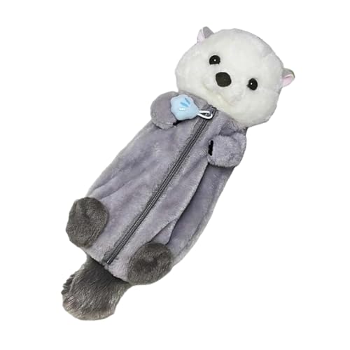 Plüschhülle – Plüschtier-Versorgung, niedlicher Stiftbeutel | kompakte weiche Stofftasche zur Aufbewahrung von Bleistiftenmarkern und klebrigen Notizen während von Generic