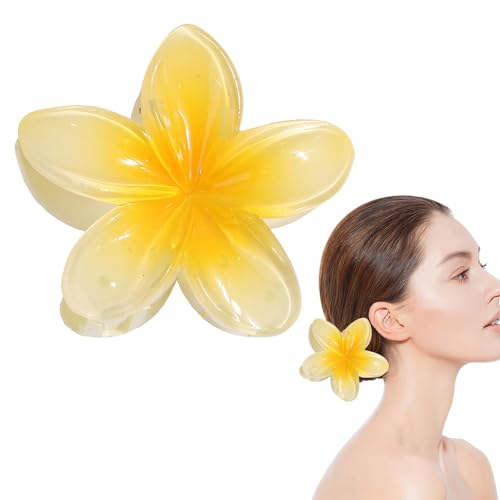 Haarklammer, Ei-Haarklammer, starker Halt | Strandblumen-Haarspangen, Weihnachtsgeschenke in Blumenform für Frauen mit feinem Haar oder Epa von Generic