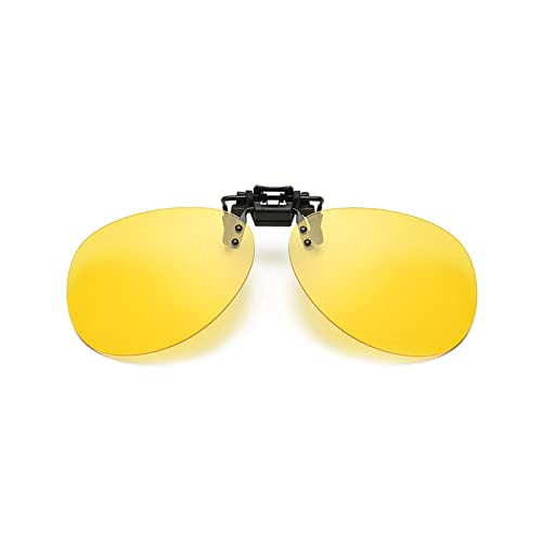 Polarisierte Clip-On-Sonnenbrille Herren Photochromic Autofahrer-Clip Polarisierte Glare M1U0 Clip-Linsenbrille Sungl Q2G6-Brille G von Generic