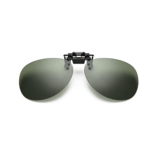 Polarisierte Clip-On-Sonnenbrille Herren Photochromic Autofahrer Polarisierte Brillengläser Grau I7A5 Clip-Brille Sonnenbrillen-Clip Glare A von generic