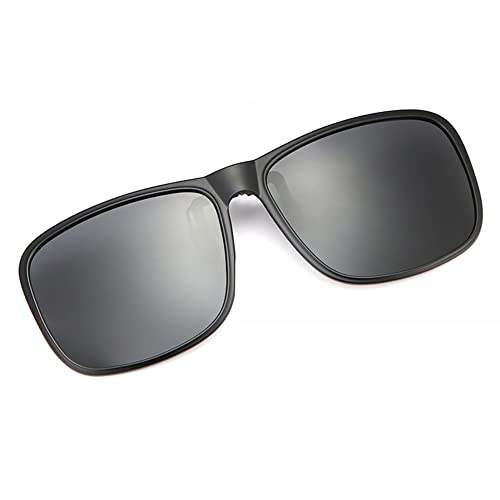 Polarisierte Sonnenbrille, zum Aufstecken, UVA- und UVB-400-Schutz, Sonnenbrille, Clip für Business, Reisen, Büro von Generic