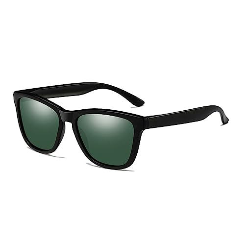 Polarisierte Sonnenbrille Herren Spiegel Quadrat Sonnenbrille Damen Retro Fahrersonnenbrille für Herren Generic695695 von Generic