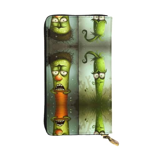Portemonnaie Verängstigter Rettichdruck Geldbörse Tragbare Brieftasche Lustige Geldtasche Für Mädchen, Kinder, Freund von Generic