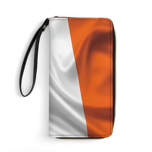 Portmonee Irische Flagge1 Portemonnaie Kreative Kleine Münzbörse Niedliche Tragbare Brieftasche Für Frauen, Tochter, Mädchen von Generic