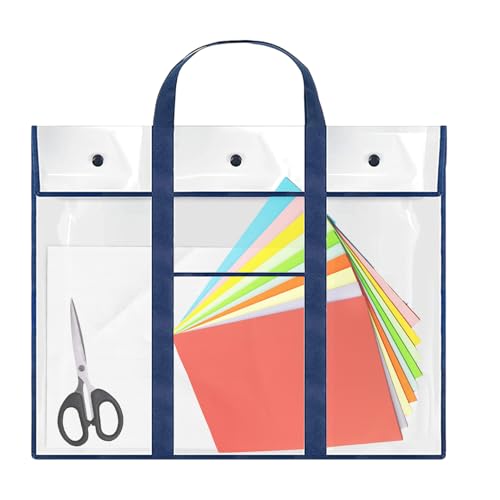 Poster -Aufbewahrungstasche - klarer Kunstträger, wasserdichte Dokumenttasche | Posterhalter mit Tasche, Sketch-Organisator mit dem Griff ausgestattet für das Studio-Zeichnen, Klassenzimmer-Board-Aufb Poster -Aufbewahrungstasche - klarer Kunstträger, wasserdichte Dokumenttasche | Posterhalter mit Tasche, Sketch-Organisator mit dem Griff ausgestattet für das Studio-Zeichnen, Klassenzimmer-Board-Aufb von Generic