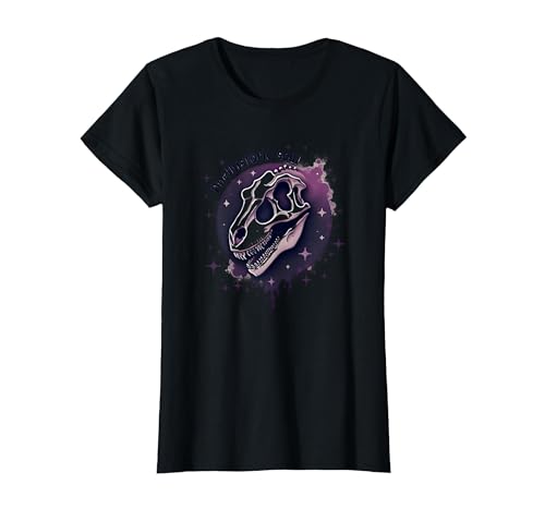 Prähistorische Soul Dinosaurier Fossil Art für Paläontologie Fans T-Shirt, Damen, Schwarz, L von Generic