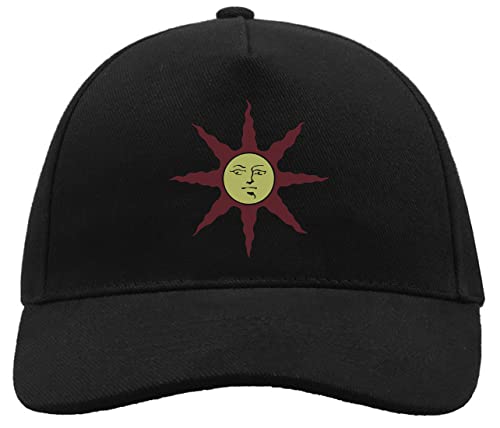 Praise The Sun Bequeme Unisex-Baseball-Truckerkappe aus gebürsteter Baumwolle mit Schnalle Schwarz von Generic