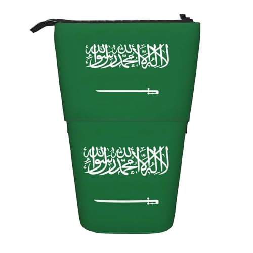 Praktischem Stiftetasche Flagge Saudi-Arabiens Bleistift Tasche Tragbar Stiftemappe für Mädchen Studenten College-Studenten von Generic