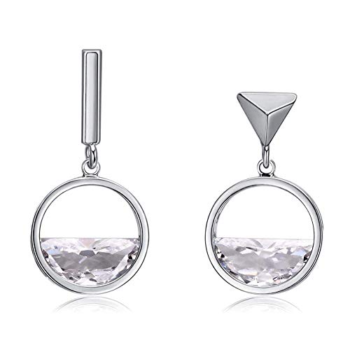 Premium Qualität Frauen Bohemian asymmetrischer Anhänger Ohrringe Kreis Geometrische Ohrringe Kreativ Chic von Generic