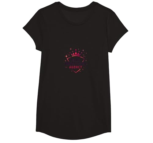 Princess Security Jungen Tiara Protection Agency Royal Guard T-Shirt, Girls, Schwarz, XS Princess Security Jungen Tiara Protection Agency Royal Guard T-Shirt, Girls, Schwarz, XS von Generic