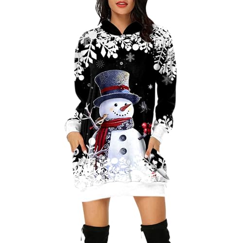 Problem Gelöst Halloween Hoodie Damen Oversize Kapuzenpullover Bedruckt Blood Langarm Kapuzenpulli Blut Verletzung Casual Pullover mit Taschen Blutspritzer Muster Oberteil von Generic