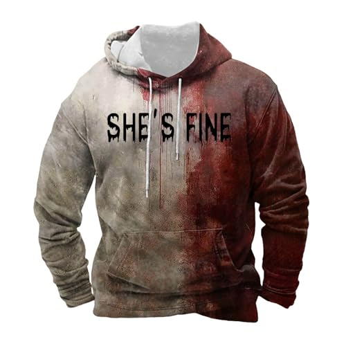 Problem Gelöst Shirt Herren Problem Solved Shirt Blood Problem Gelöst Hoodie Pullover Blutig Halloween Kostüm Blut Shirt Problem Gelöst Hoodie Halloween Kapuzenpullover Blutspritzer Muster Pullover von Generic