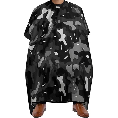Professionelle Barber Cape, Tarnung, Friseurumhang Mode Haarschneidemantel für Erwachsene Haarschneiden Frauen von Generic