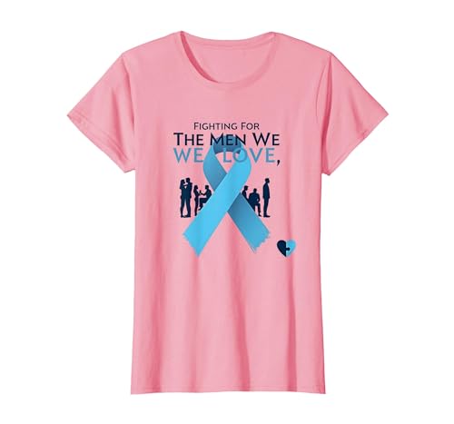 Prostatakrebsbewusstsein: Kampf für die Männer, die wir lieben T-Shirt, Damen, Rosa, XS Prostatakrebsbewusstsein: Kampf für die Männer, die wir lieben T-Shirt, Damen, Rosa, XS von Generic
