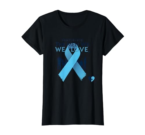 Prostatakrebsbewusstsein: Kampf für die Männer, die wir lieben T-Shirt, Damen, Schwarz, XS Prostatakrebsbewusstsein: Kampf für die Männer, die wir lieben T-Shirt, Damen, Schwarz, XS von Generic